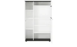 Highboard Venedig | Tür mit Glaseinlage rechts