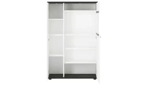 Highboard Venedig | Tür mit Glaseinlage rechts