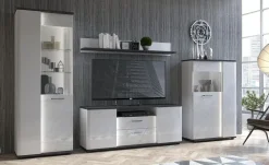 Highboard Venedig | Tür mit Glaseinlage links | Höffner