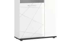 Highboard Venedig | Tür mit Glaseinlage links | Höffner