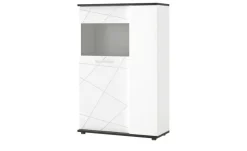 Highboard Venedig | Tür mit Glaseinlage links | Höffner