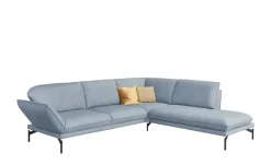 himolla Ecksofa 1478 | Blau, rechts | Möbel Höffner