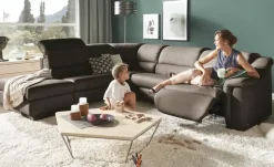 himolla Ecksofa 1301 | Braun, links | Möbel Höffner