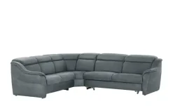 himolla Ecksofa 9707 | Dunkelblau, links | Höffner