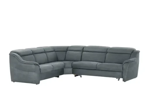 himolla Ecksofa 9707 | Dunkelblau, links | Höffner