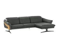 himolla Ecksofa aus Echtleder 1059 | Anthrazit, rechts