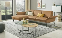 himolla Ecksofa Echtleder 1928 | Sonnengelb, Grundfunktion