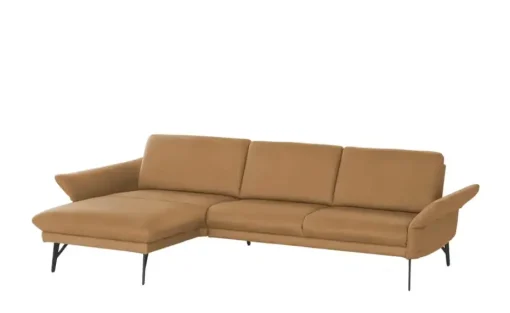 himolla Ecksofa Echtleder 1928 | Sonnengelb, Grundfunktion