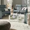himolla Einzelsofa 4010 | Rauchblau | Möbel Höffner