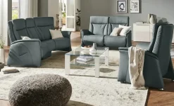 himolla Einzelsofa 4010 | Rauchblau | Möbel Höffner