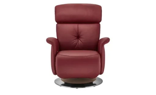 himolla Funktionssessel Leder 7708 | Purpurrot, XS