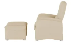 himolla Lederhocker 6001 | Beige | Möbel Höffner