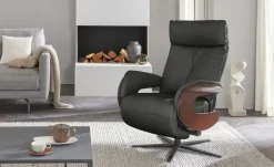 himolla Ledersessel 7818 | Schwarz | Möbel Höffner