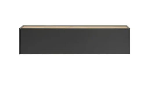 Hängeschrank Cande | Anthrazit, Eiche (Nachbildung)