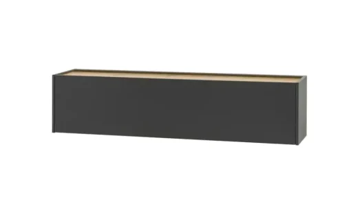 Hängeschrank Cande | Anthrazit, Eiche (Nachbildung)
