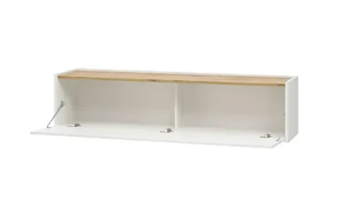 Hängeschrank Cande | Weiß, Eiche (Nachbildung)