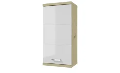 Hängeschrank Nehmitzsee | Eiche Artisan (Nachbildung), Weiß