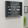 Hängevitrine Agisa | Anthrazit | Möbel Höffner