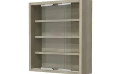 Hängevitrine Agisa | Eiche Sonoma (Nachbildung), Eiche Sonoma