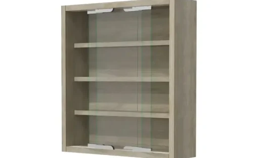 Hängevitrine Agisa | Eiche Sonoma (Nachbildung), Eiche Sonoma