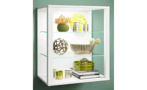 Hängevitrine Glasol | Weiß | Möbel Höffner