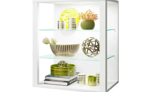 Hängevitrine Glasol | Weiß | Möbel Höffner