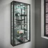 Hängevitrine Vitrosa | Schwarz | Möbel Höffner