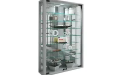 Hängevitrine Vitrosa | silberfarben | Möbel Höffner