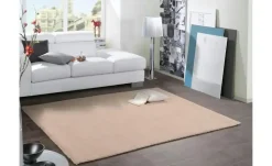 Hochflorteppich | Beige, 200 cm | Möbel Höffner