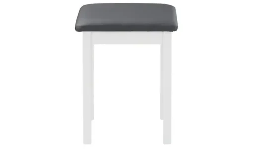 Hocker David | Dunkelgrau, Weiß, Grau | Möbel Höffner