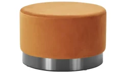 Hocker Hanni | 55 cm, Kupferfarben, Ziegelrot | Höffner