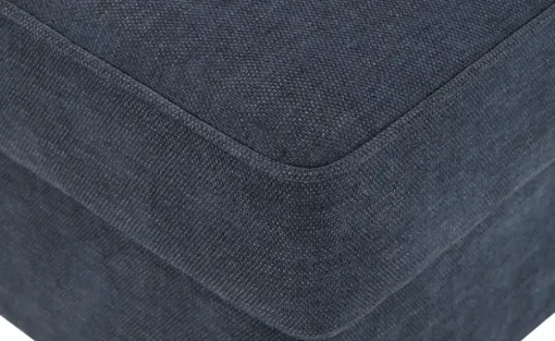 Hocker Kivana | Dunkelblau, Webstoff | Möbel Höffner