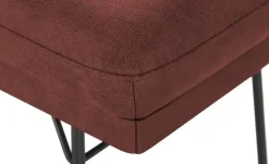 Hockerbank Step Two | Bordeauxrot, 118 cm | Höffner