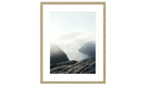 Holzbilderrahmen 40x50 cm Iceland | 40x50 cm, Eiche (Nachbildung)