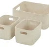 HOME STORY Filzkörbe, 3er Set | Beige | Möbel Höffner