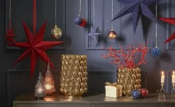 HOME STORY LED Glastannenbaum | Blau | Möbel Höffner