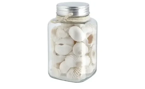 HOME STORY Muschelmix im Glas | Creme | Möbel Höffner