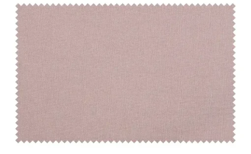 HOME STORY Renforcé Wende-Bettwäsche Solid Piping | Rosé, 155x220 cm