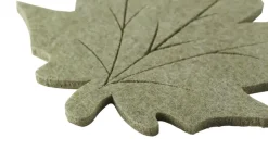 HOME STORY Untersetzer Blatt, 4er Set | Grün | Höffner