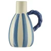 HOME STORY Vase | Blau, Creme | Möbel Höffner