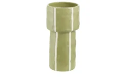 HOME STORY Vase | Grün, Weiß | Möbel Höffner