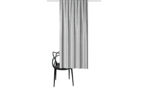 HOME Wohnideen Fertigschal | Grau, 175 cm | Höffner