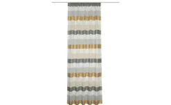 HOME Wohnideen Kräuselbandschal | Goldfarben, 145 cm
