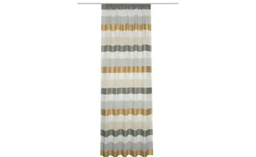 HOME Wohnideen Kräuselbandschal | Goldfarben, 145 cm