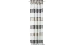 HOME Wohnideen Kräuselbandschal | Grau, 145 cm