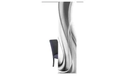 HOME Wohnideen Schiebevorhang 3er-Set | Grau, 1er