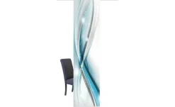 HOME Wohnideen Schiebevorhang 3er-Set | Blau, 1er