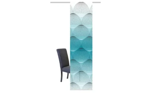 HOME Wohnideen Schiebevorhang | Blau, 1er | Höffner