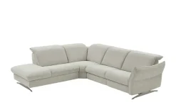Hukla Ecksofa Mikrofaser Michelle | Natur, links