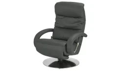 Hukla Leder-Relaxsessel Florian | Anthrazit, S